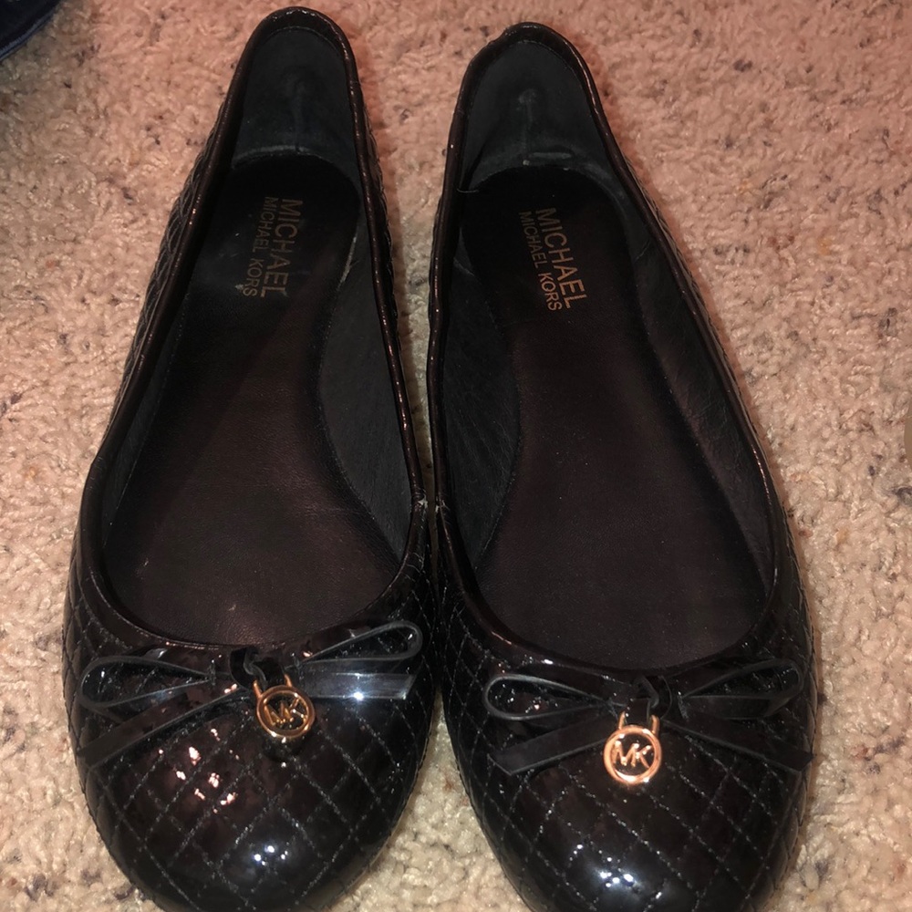 Michael Kors Black Flats